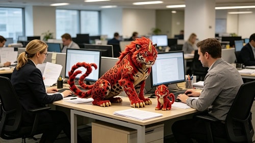 Overcome Office Career Bottlenecks: Guardian Beasts For Breakthrough & Prosperity work